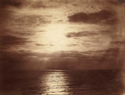 Gustave LE GRAY (French, 1820-1884)  Effet de soleil dans les nuages - Océan, Normandy, 1856-1857  Albumen print from a wet collodion negative