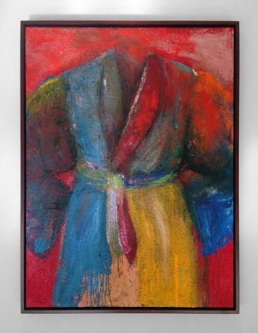 Jim Dine  Gin From Our Still  2014  Acrylic, sand and charcoal on canvas