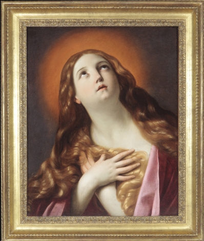 Guido Reni  (Calvenzano, 1575 – Bologna 1642)  The Penitent Magdalene  Oil on Copper