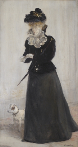 JEAN-FRANÇOIS RAFFAËLLI  French, 1850-1924  Portrait d’une Élegante